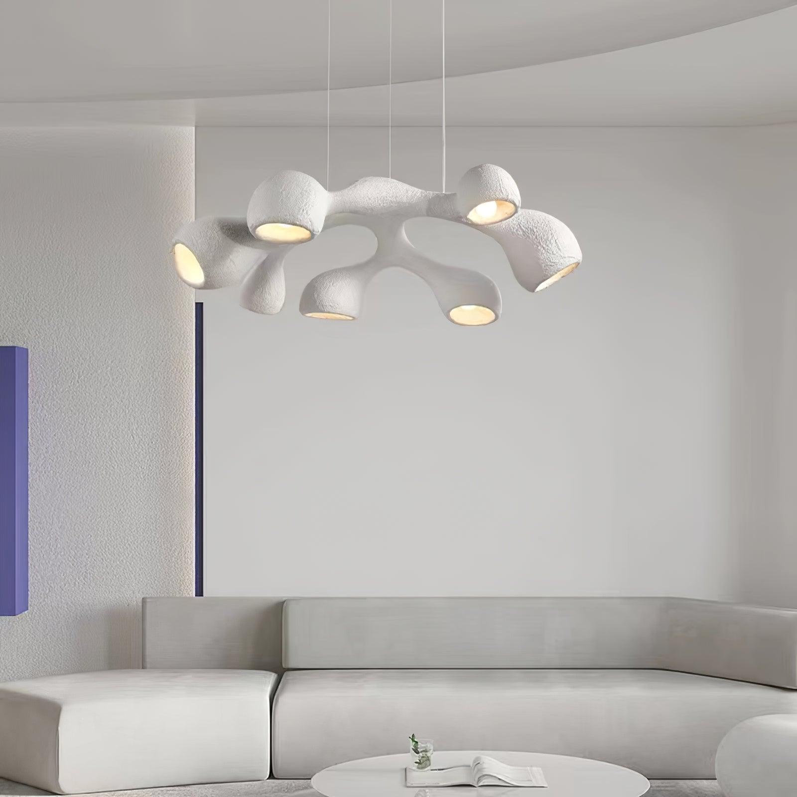 Wave Modern Polystyrene Pendant Light - Lamp Outdoor