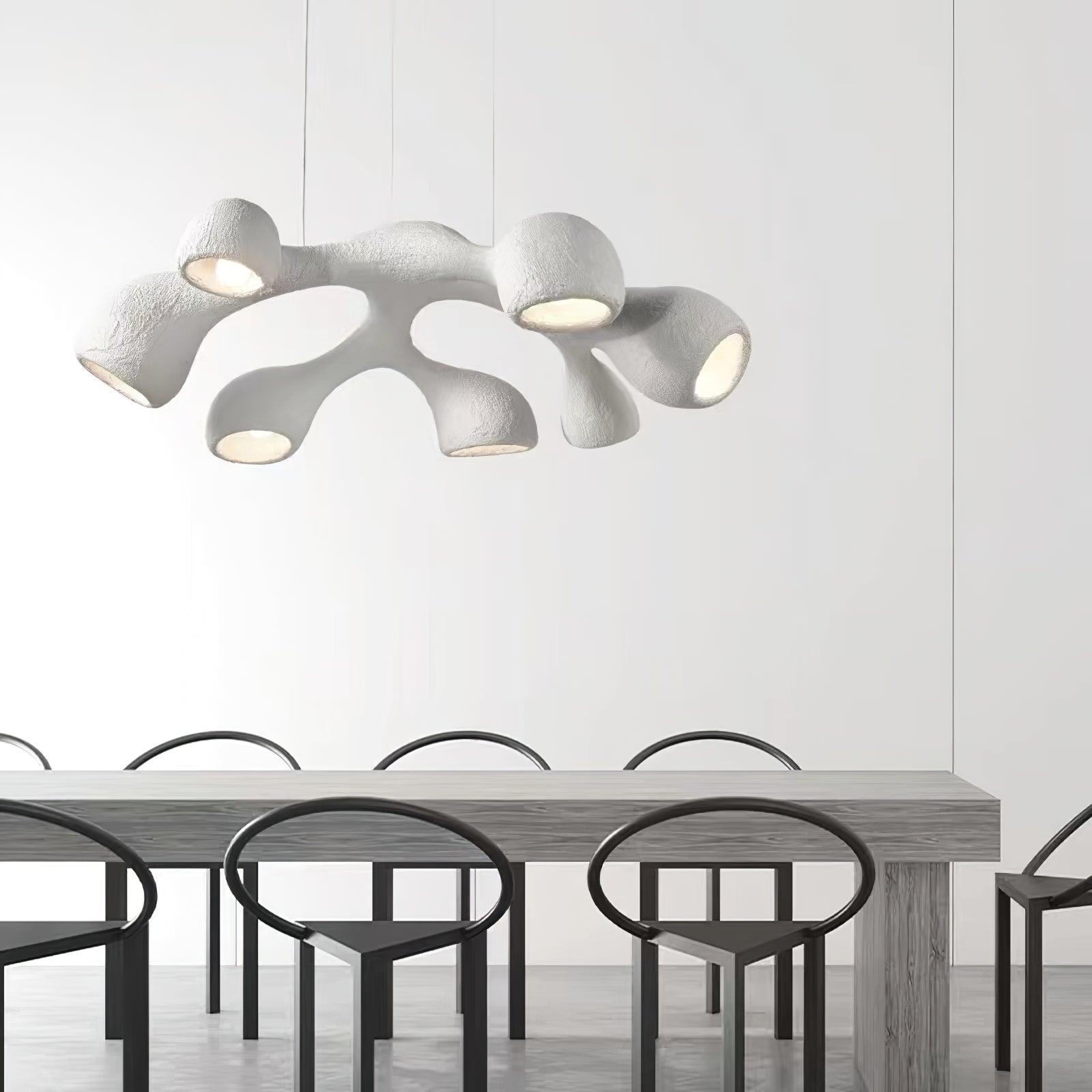 Wave Modern Polystyrene Pendant Light - Lamp Outdoor