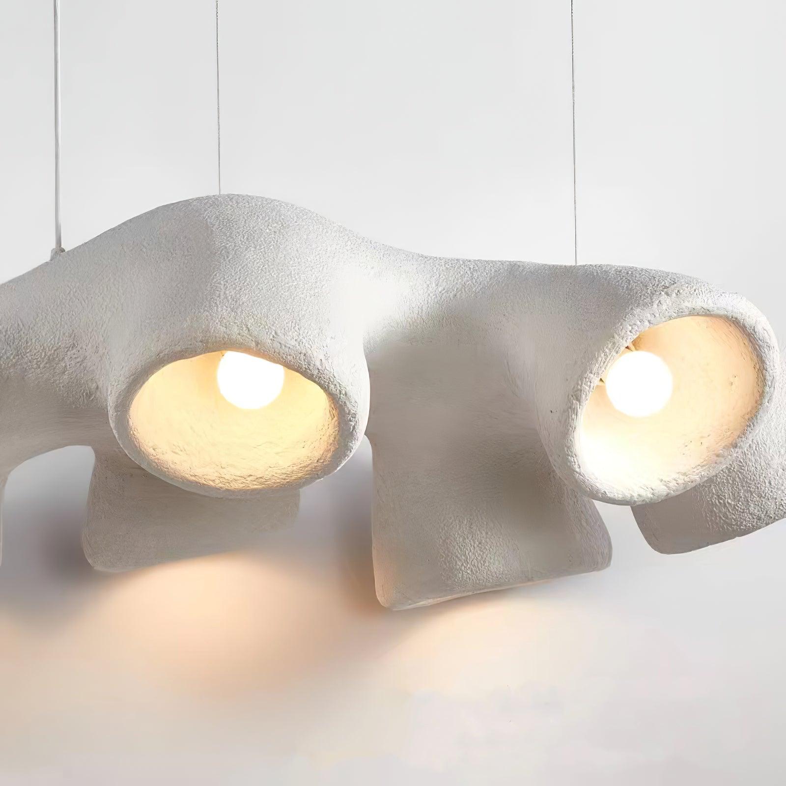 Wave Modern Polystyrene Pendant Light - Lamp Outdoor