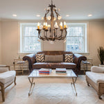 Judy Luxury Metal Chandelier - Lamp Outdoor