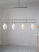 Arlirir Modern Minimalist Art Metal Ceramic Pendant Light - Lamp Outdoor