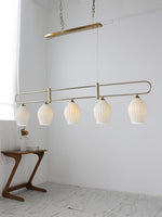 Arlirir Modern Minimalist Art Metal Ceramic Pendant Light - Lamp Outdoor