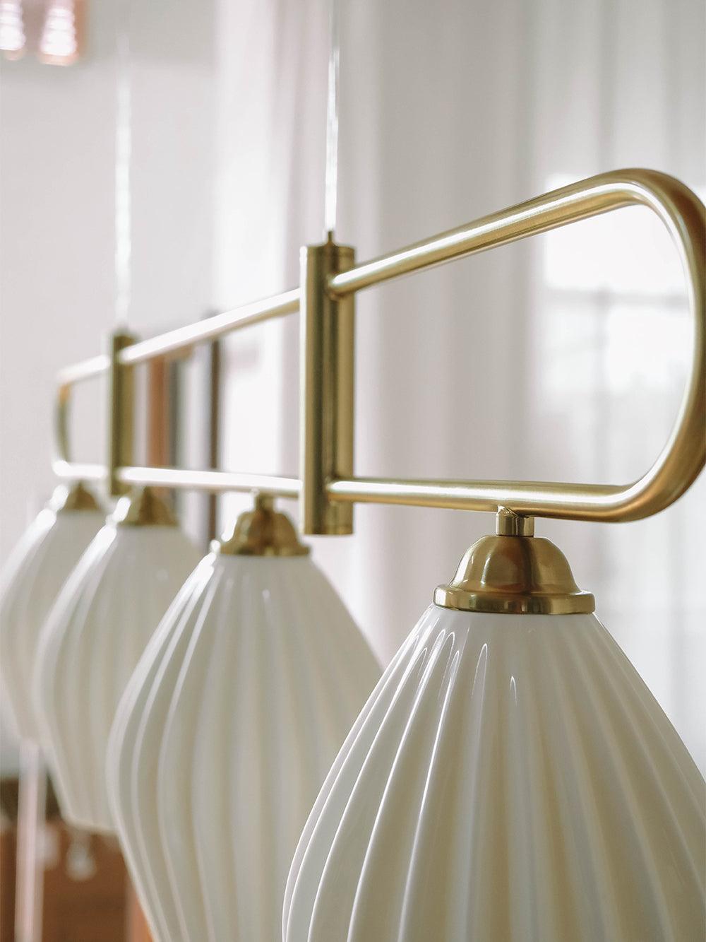 Arlirir Modern Minimalist Art Metal Ceramic Pendant Light - Lamp Outdoor