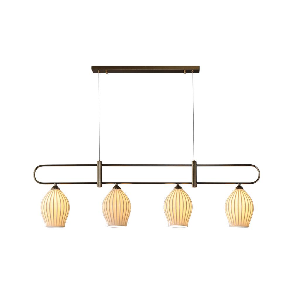Arlirir Modern Minimalist Art Metal Ceramic Pendant Light - Lamp Outdoor