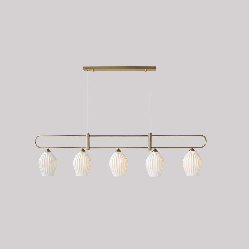 Arlirir Modern Minimalist Art Metal Ceramic Pendant Light - Lamp Outdoor