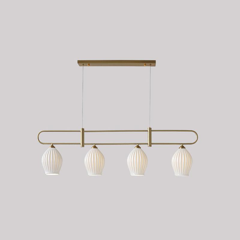 Arlirir Modern Minimalist Art Metal Ceramic Pendant Light - Lamp Outdoor