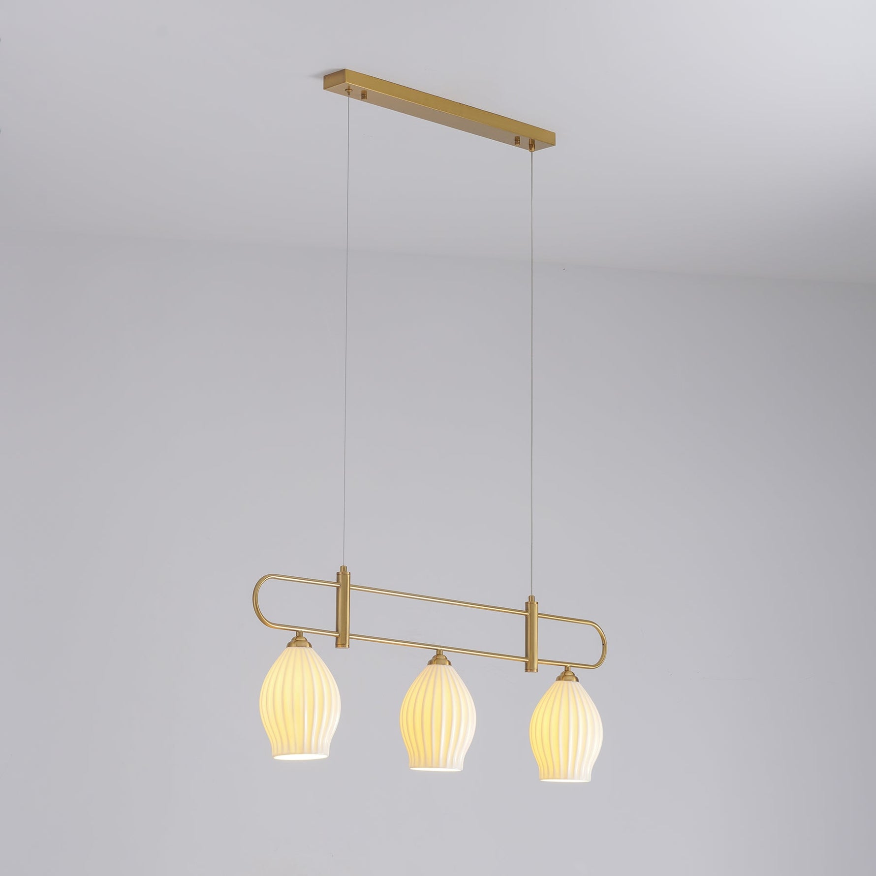 Arlirir Modern Minimalist Art Metal Ceramic Pendant Light - Lamp Outdoor