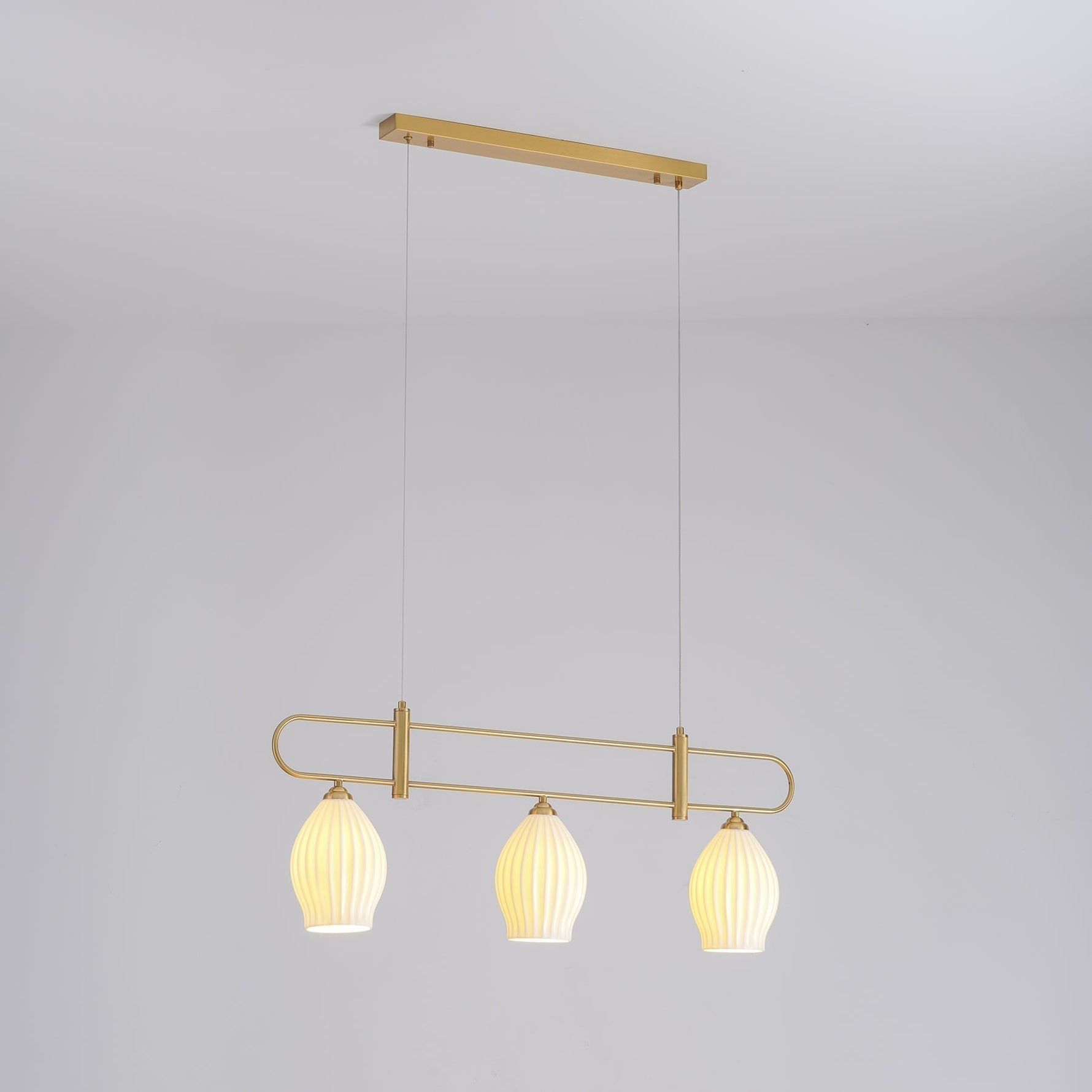 Arlirir Modern Minimalist Art Metal Ceramic Pendant Light - Lamp Outdoor