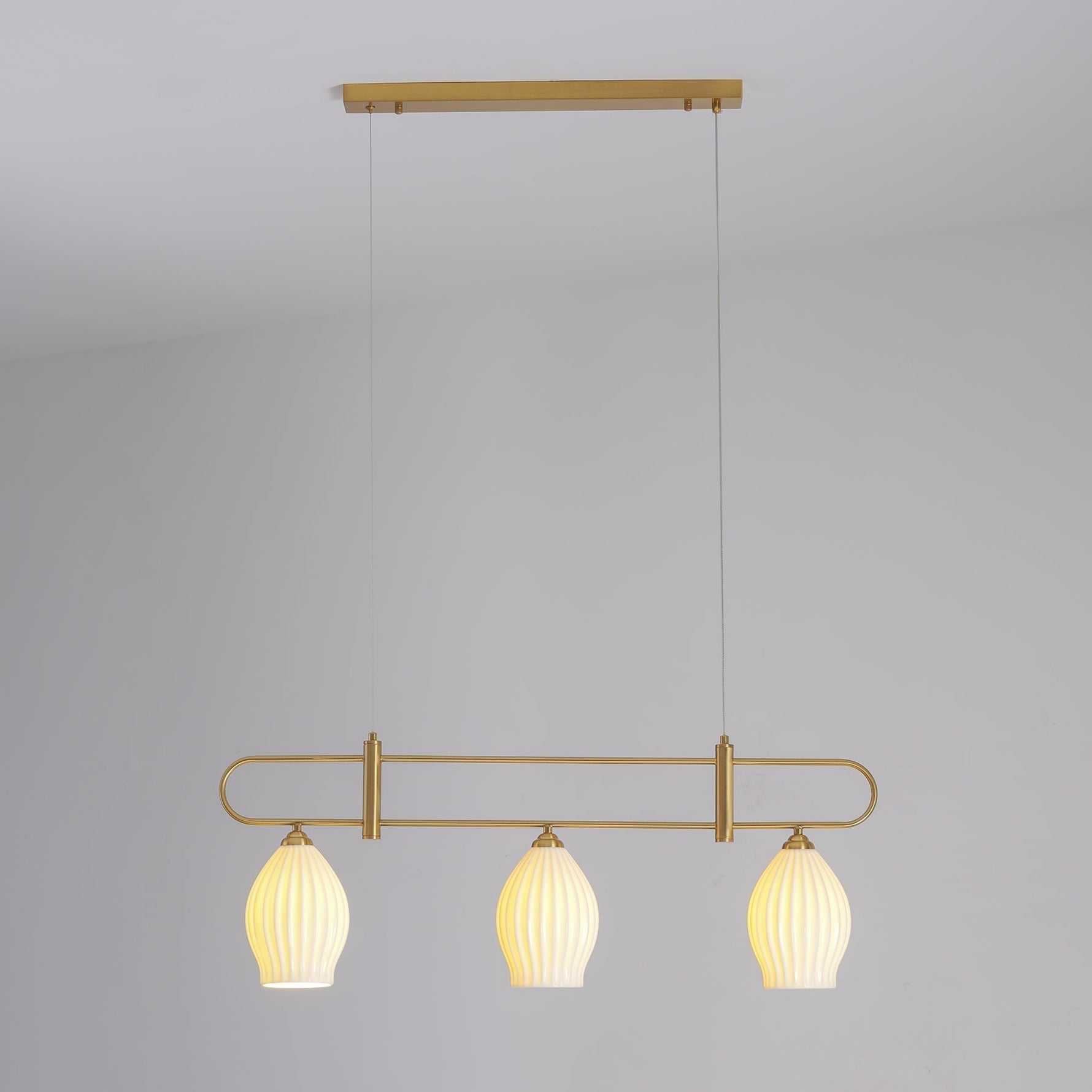 Arlirir Modern Minimalist Art Metal Ceramic Pendant Light - Lamp Outdoor