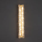 Lumix Brass Glass Glam Wall Lamp - Letslighting
