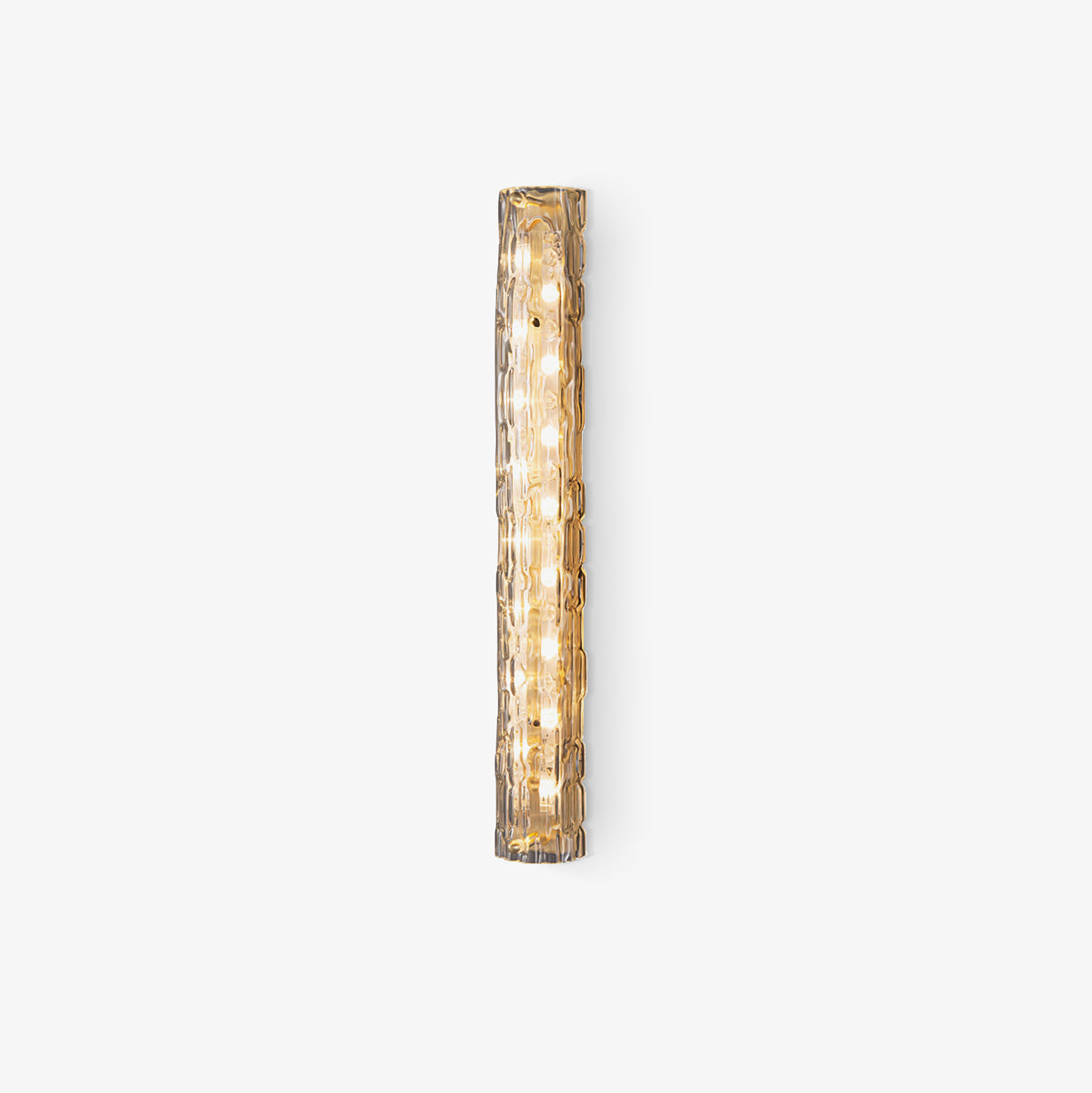 Lumix Brass Glass Glam Wall Lamp - Letslighting
