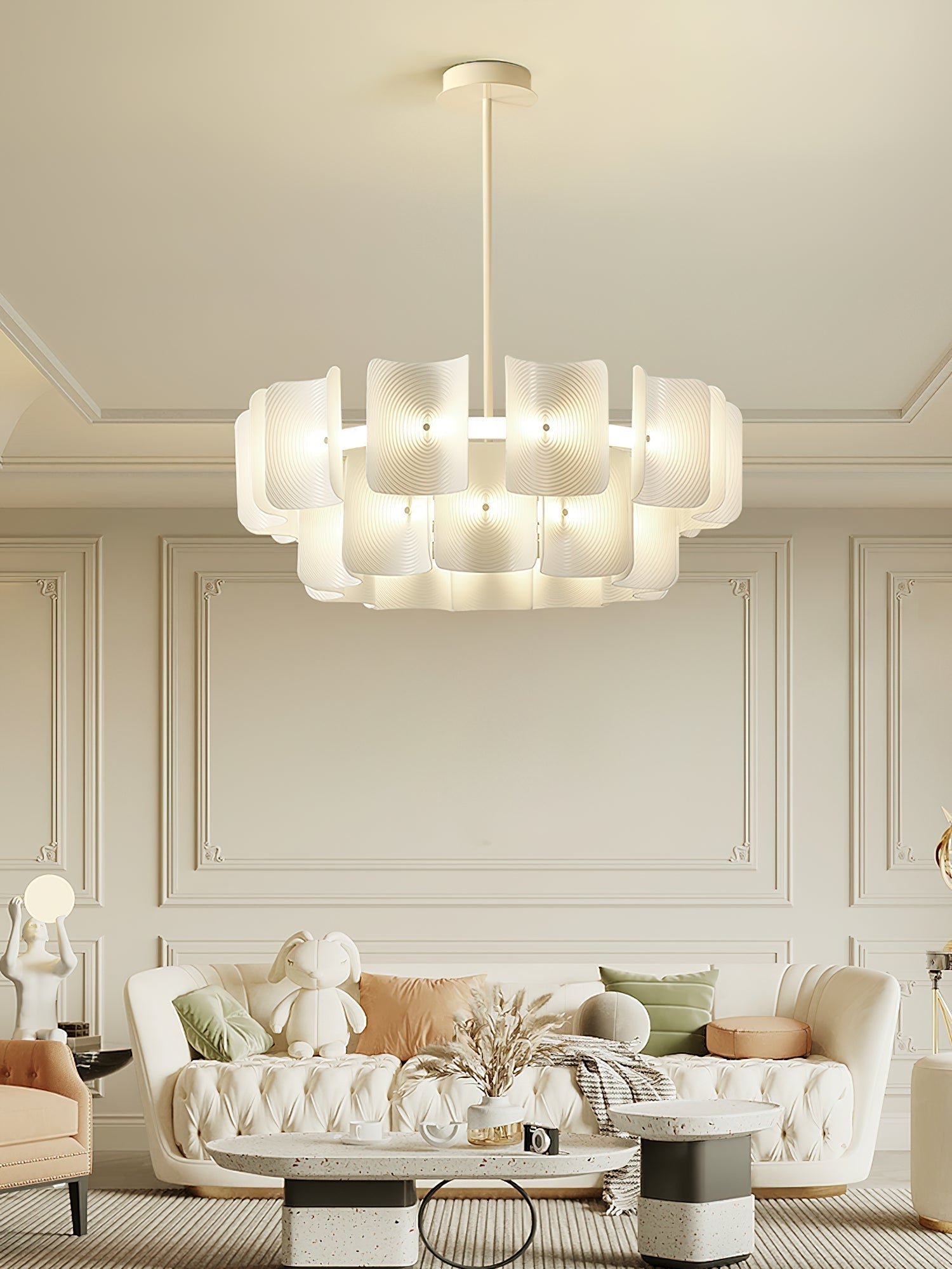Aurora Chandelier Fingerprint LED - Lamp Outdoor