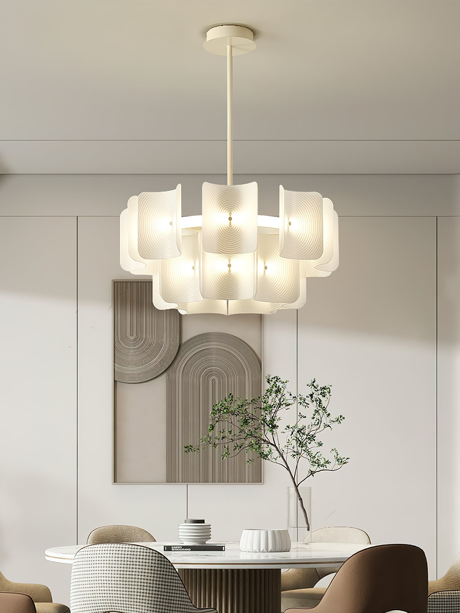 Aurora Chandelier Fingerprint LED - Lamp Outdoor