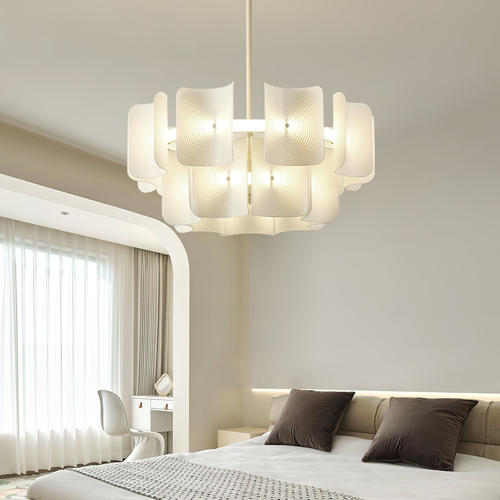 Aurora Chandelier Fingerprint LED - Lamp Outdoor