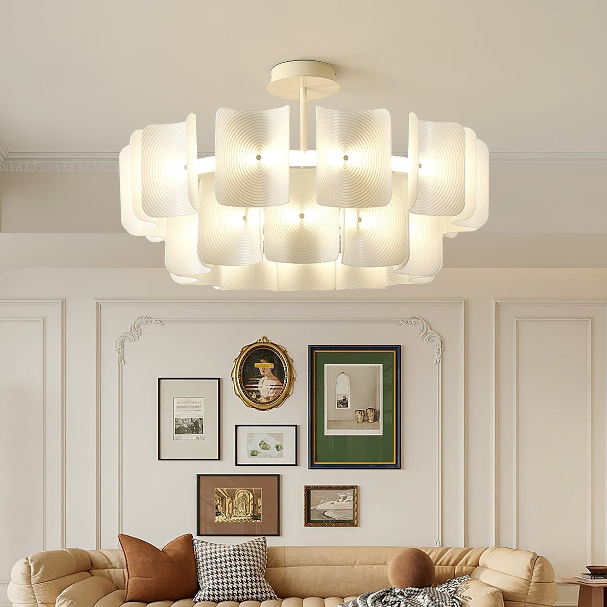Aurora Chandelier Fingerprint LED - Lamp Outdoor