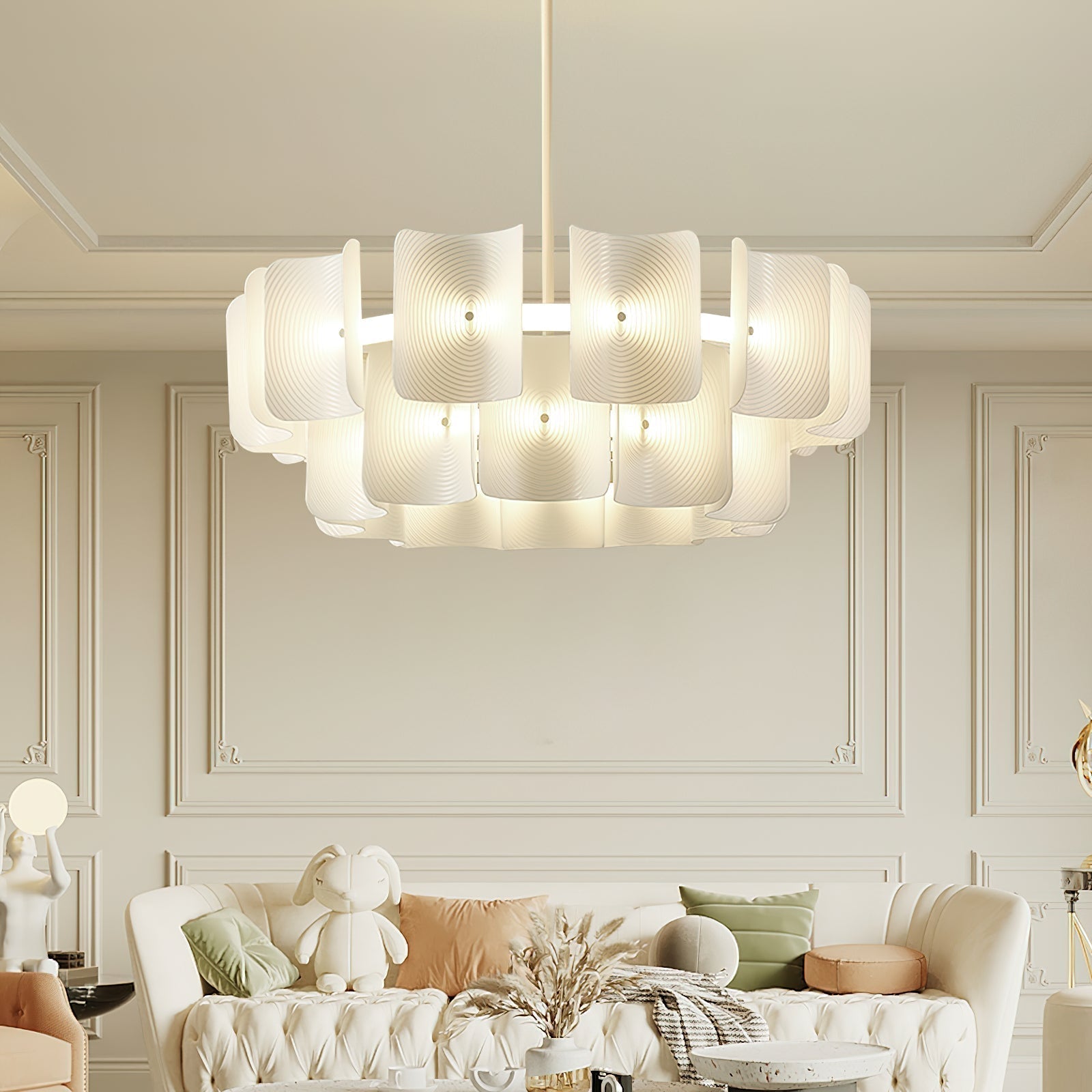 Aurora Chandelier Fingerprint LED - Lamp Outdoor