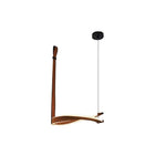 Cesorora Curved Artificial Leather Chandelier - Lamp Outdoor