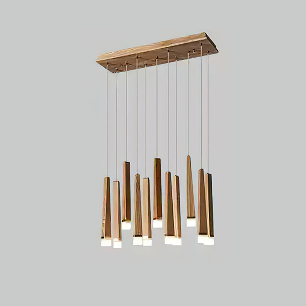Armarila Firewood Stick Wood Chandelier - Lamp Outdoor