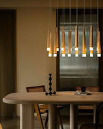 Armarila Firewood Stick Wood Chandelier - Lamp Outdoor