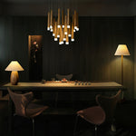 Armarila Firewood Stick Wood Chandelier - Lamp Outdoor