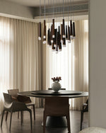 Armarila Firewood Stick Wood Chandelier - Lamp Outdoor