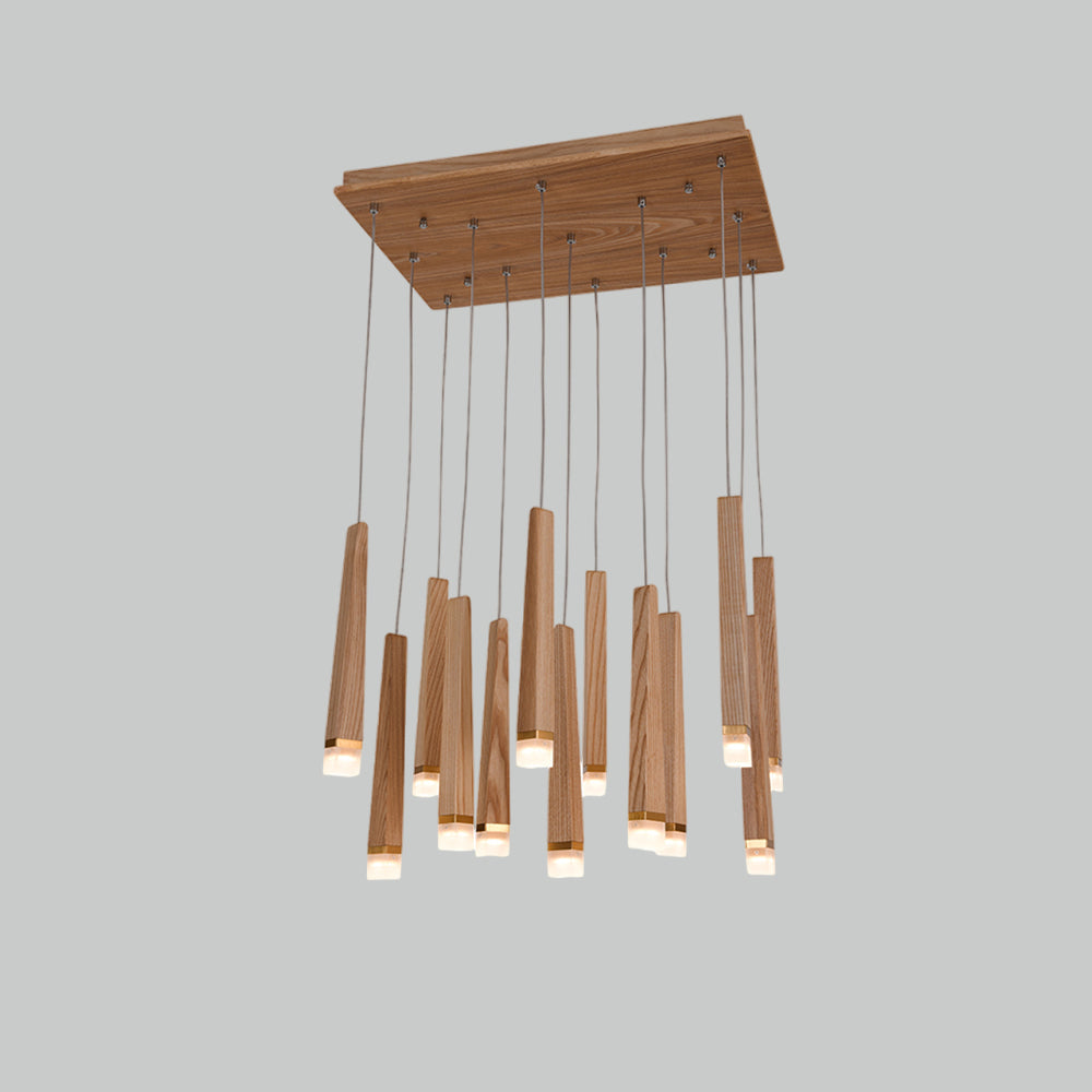 Armarila Firewood Stick Wood Chandelier - Lamp Outdoor