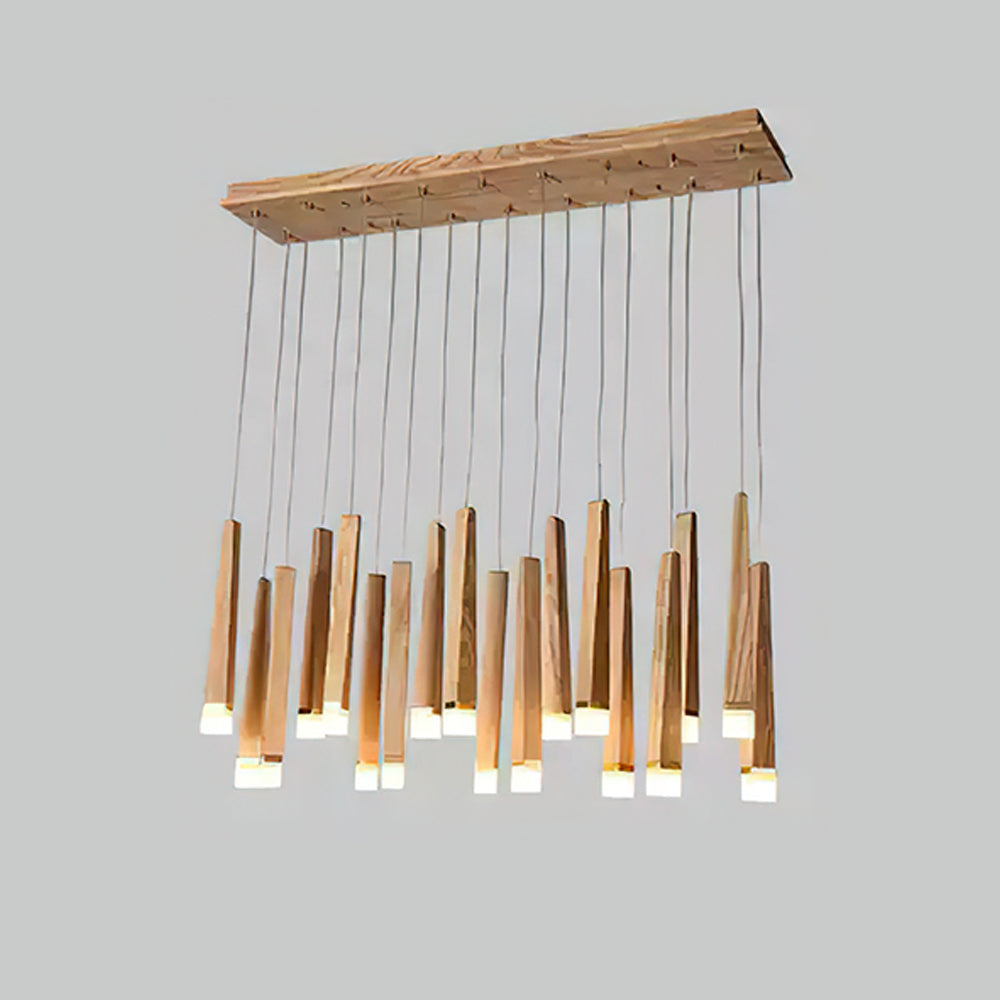Armarila Firewood Stick Wood Chandelier - Lamp Outdoor
