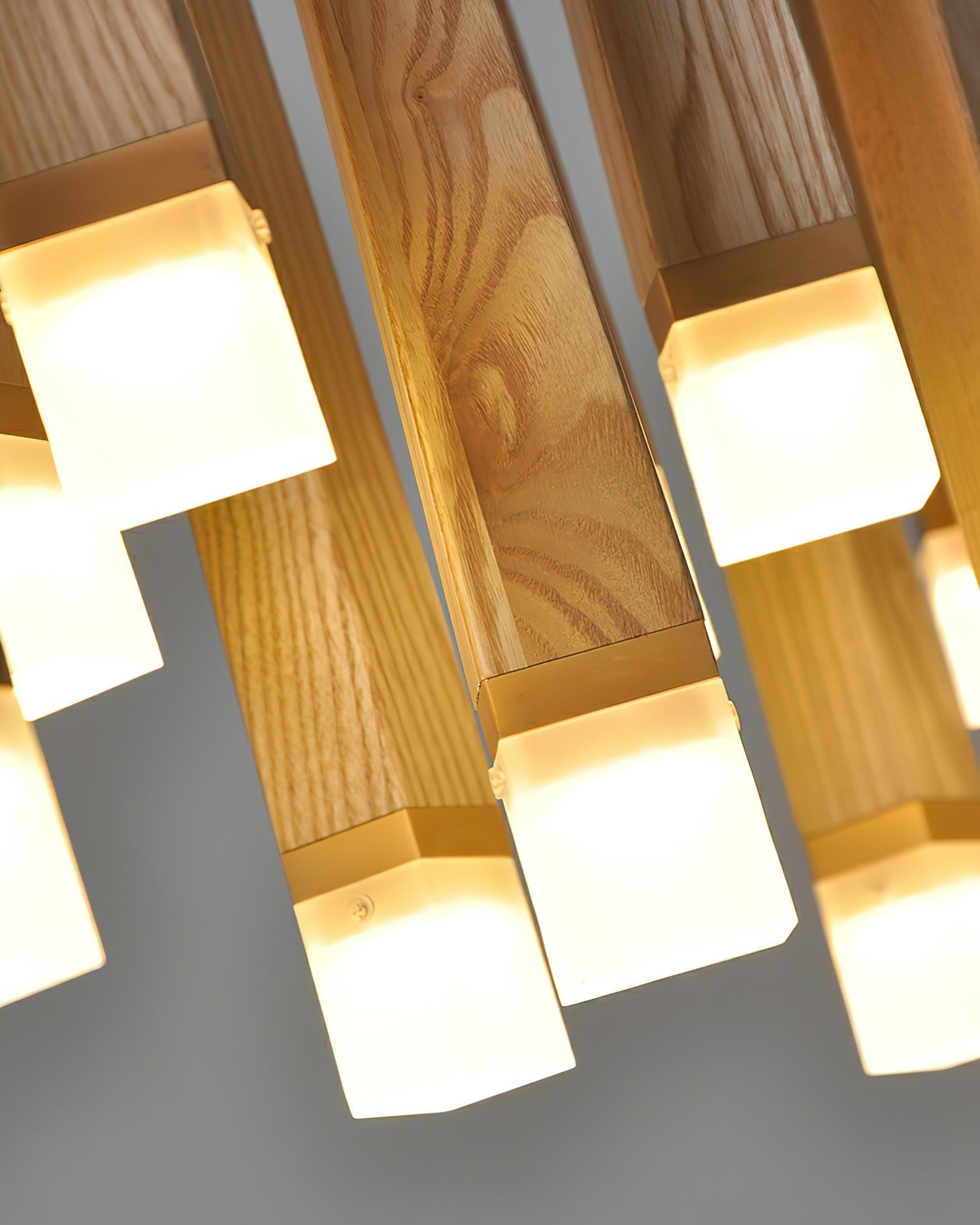Armarila Firewood Stick Wood Chandelier - Lamp Outdoor