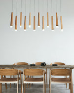 Armarila Firewood Stick Wood Chandelier - Lamp Outdoor