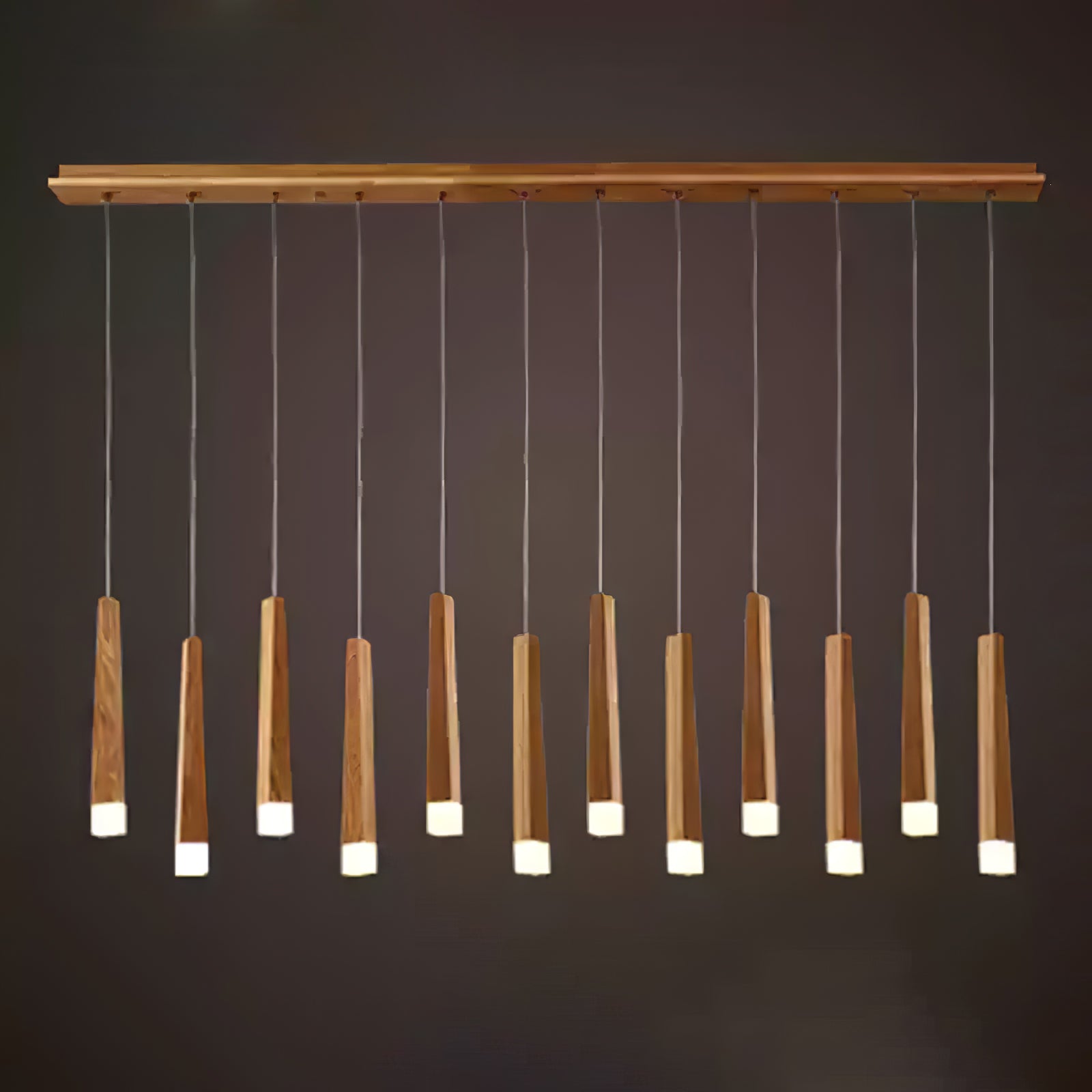 Armarila Firewood Stick Wood Chandelier - Lamp Outdoor