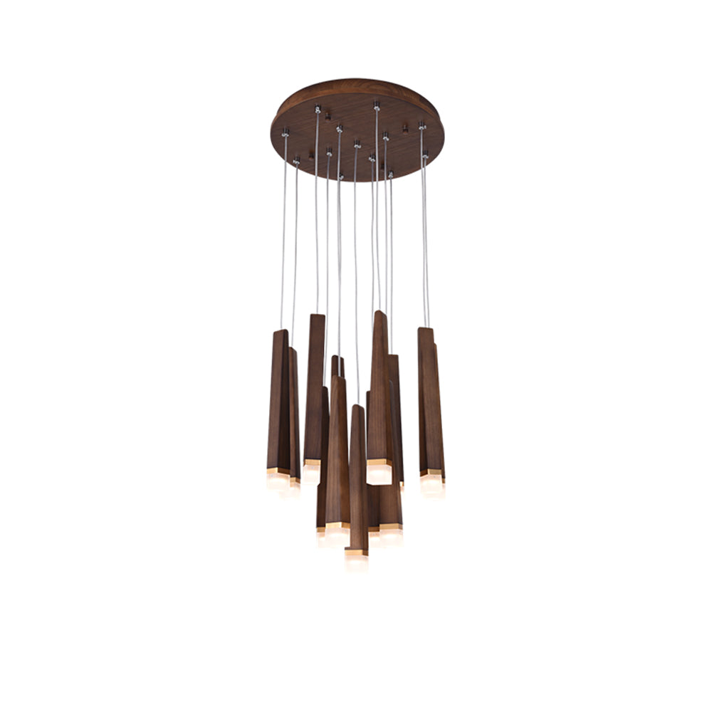 Armarila Firewood Stick Wood Chandelier - Lamp Outdoor