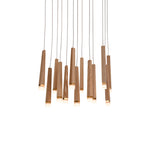Armarila Firewood Stick Wood Chandelier - Lamp Outdoor