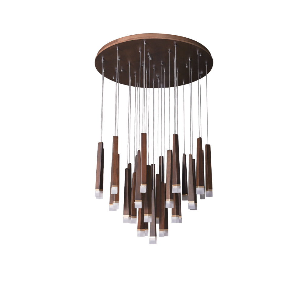 Armarila Firewood Stick Wood Chandelier - Lamp Outdoor