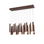 Armarila Firewood Stick Wood Chandelier - Lamp Outdoor