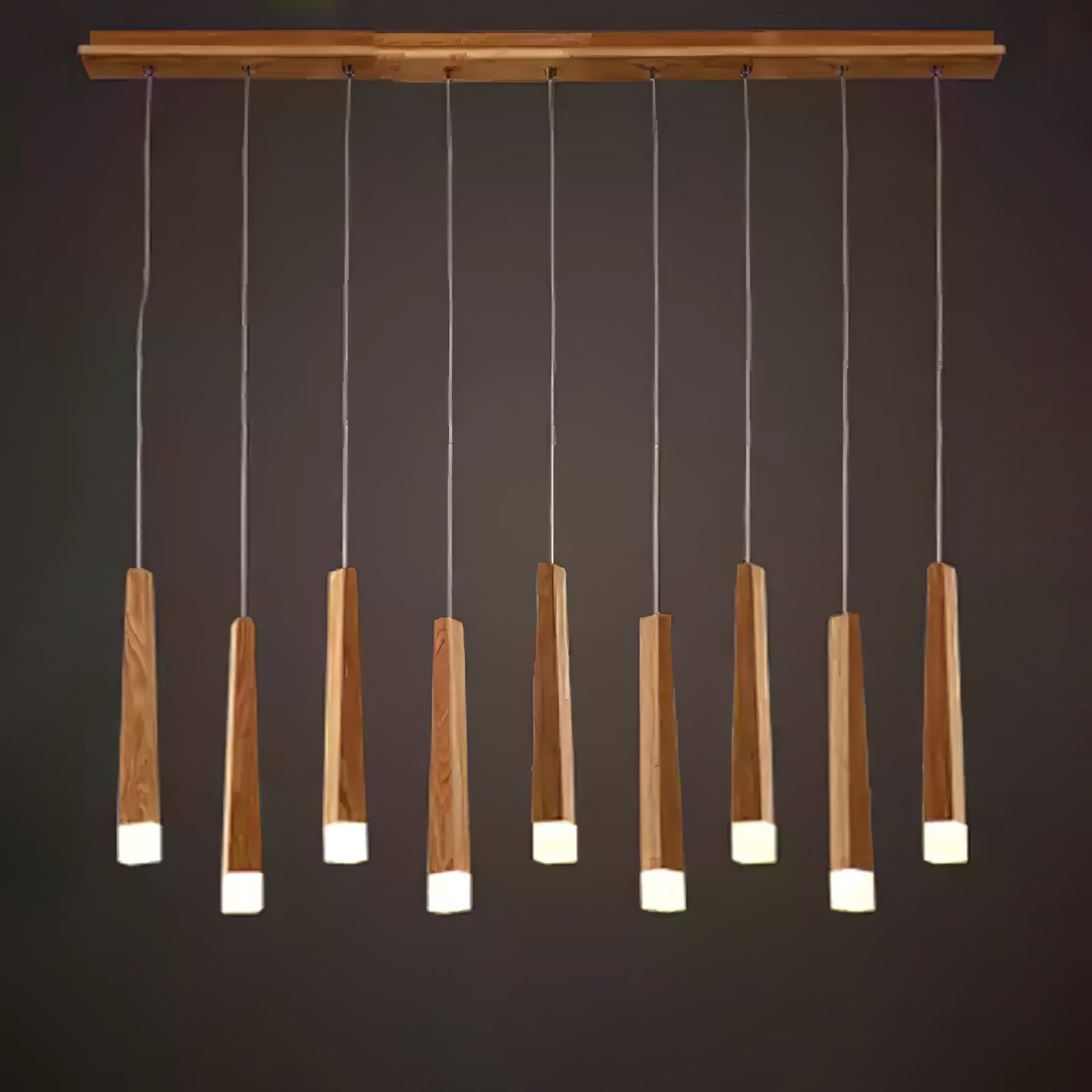 Armarila Firewood Stick Wood Chandelier - Lamp Outdoor