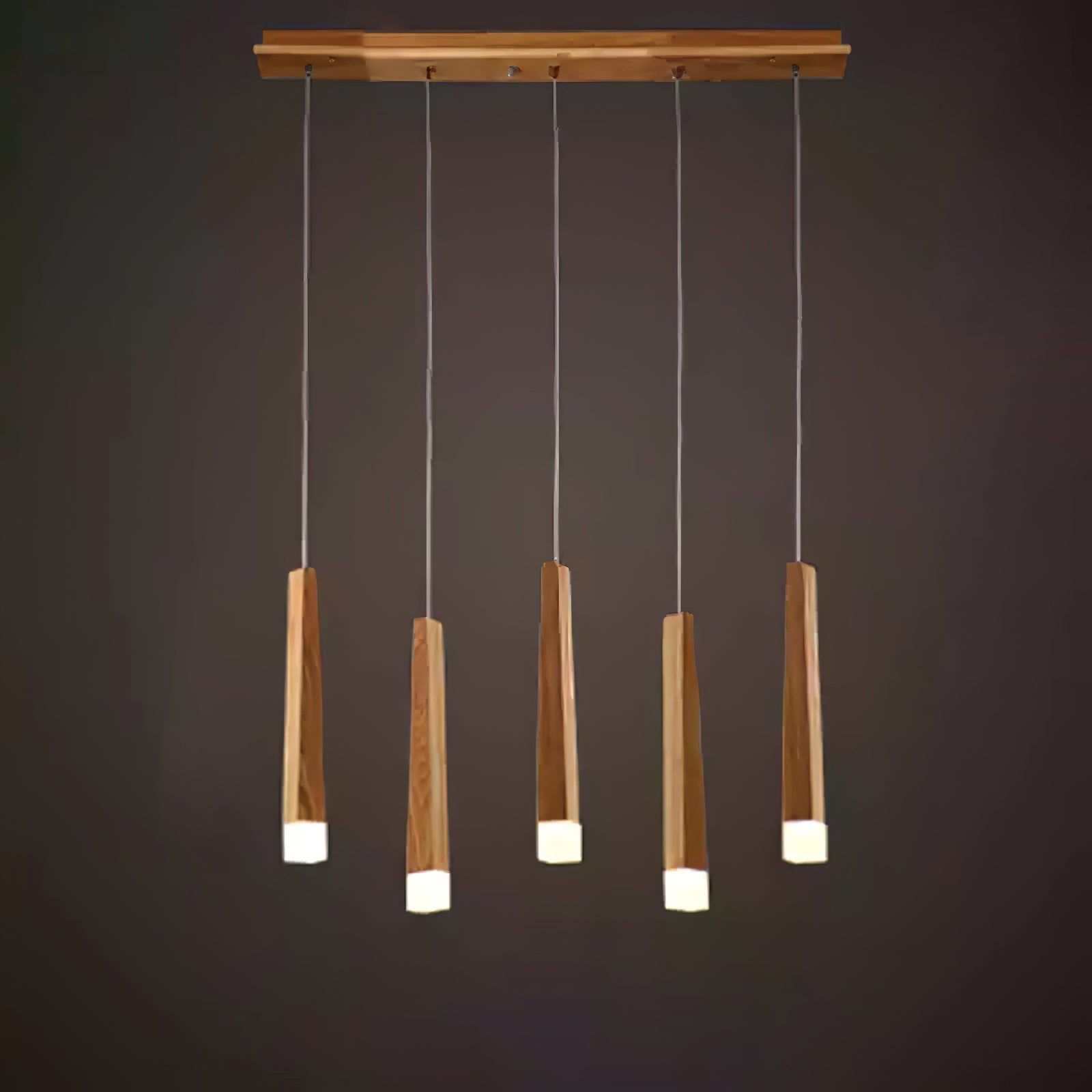 Armarila Firewood Stick Wood Chandelier - Lamp Outdoor