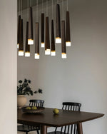 Armarila Firewood Stick Wood Chandelier - Lamp Outdoor