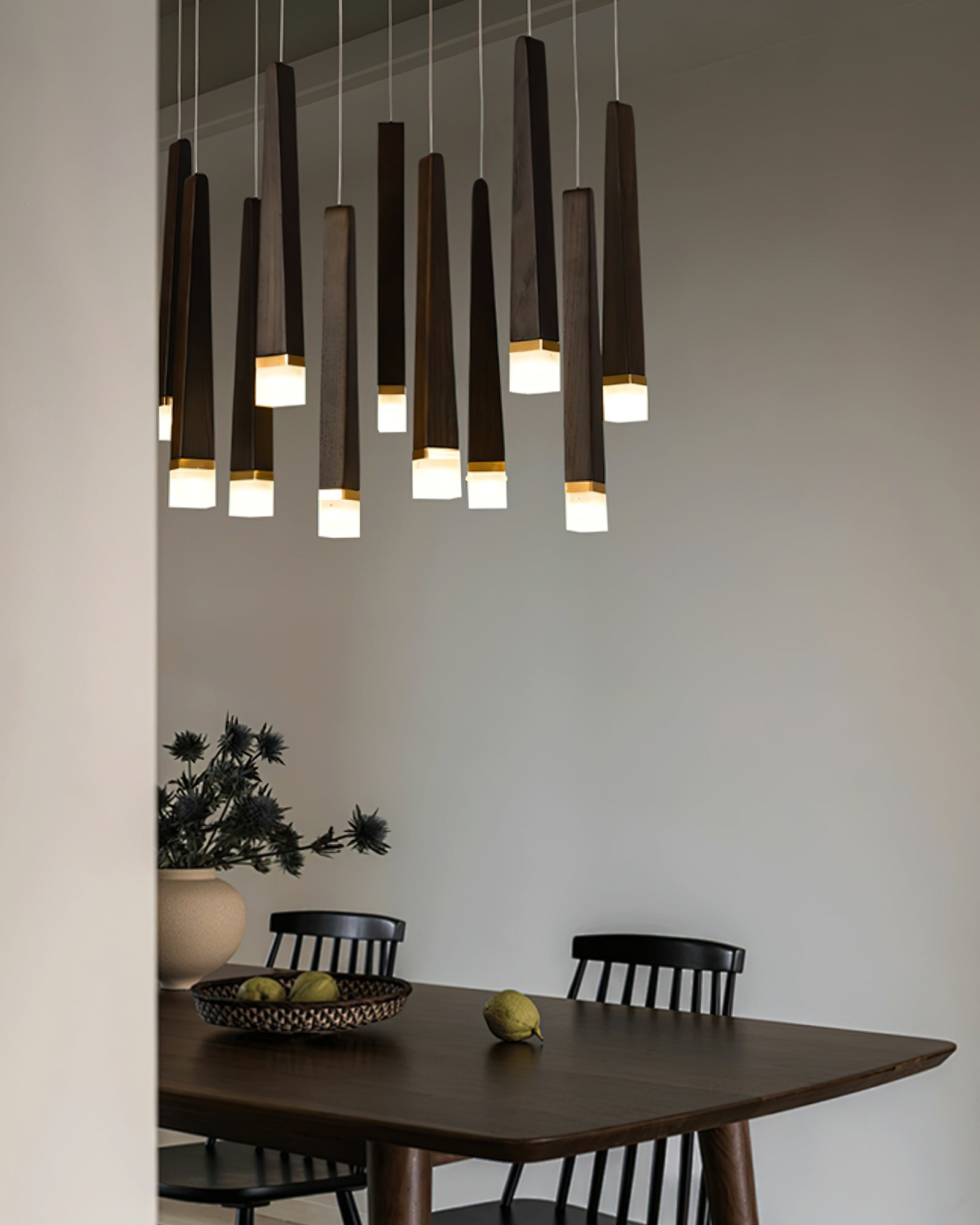 Armarila Firewood Stick Wood Chandelier - Lamp Outdoor