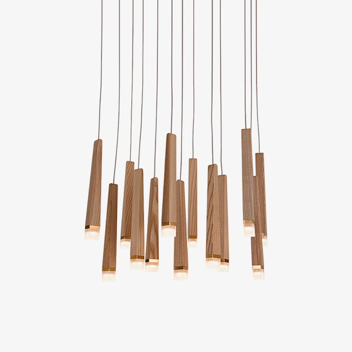 Armarila Firewood Stick Wood Chandelier - Lamp Outdoor