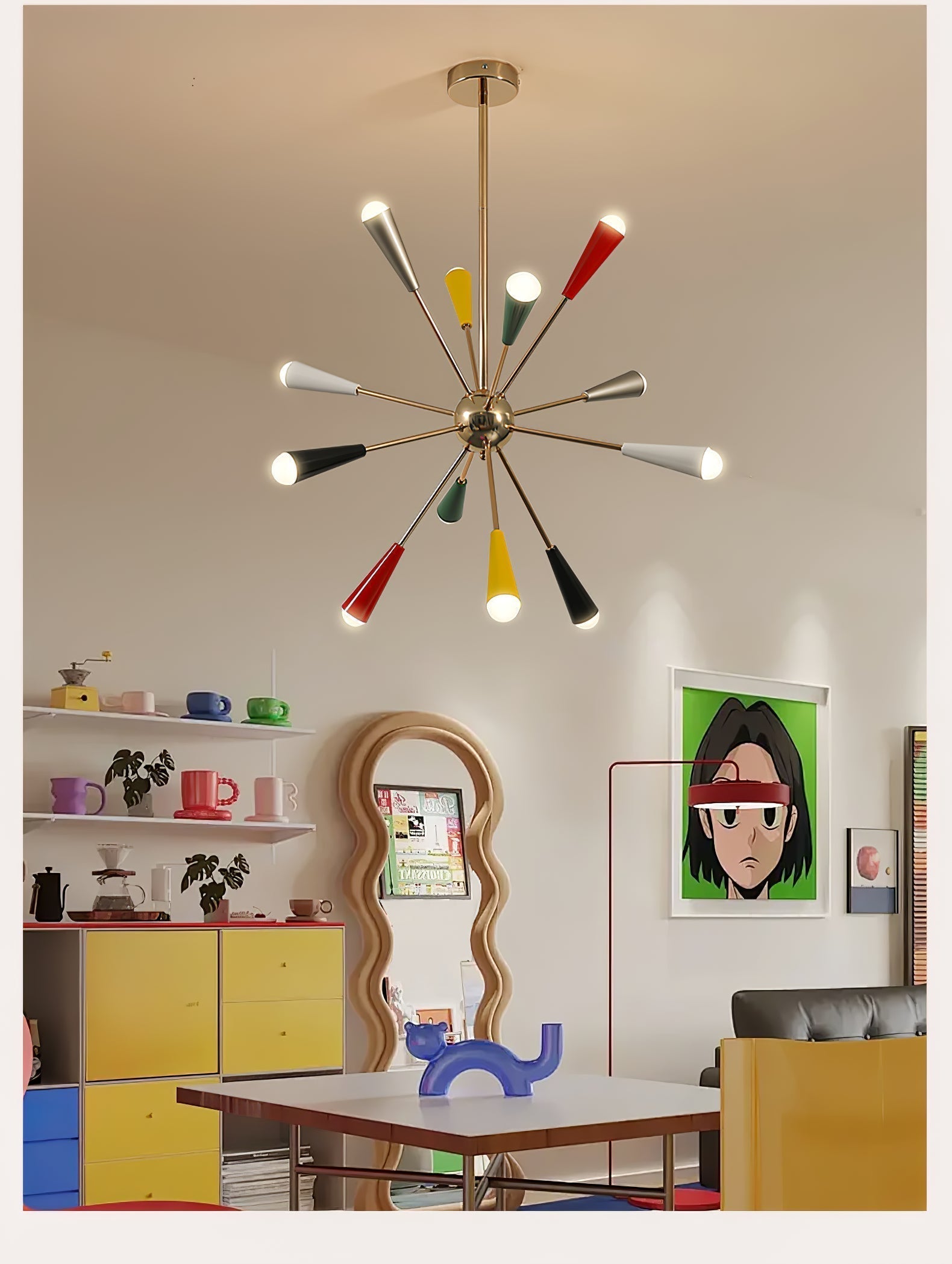 Firework Pop Chandelier - Lamp Outdoor