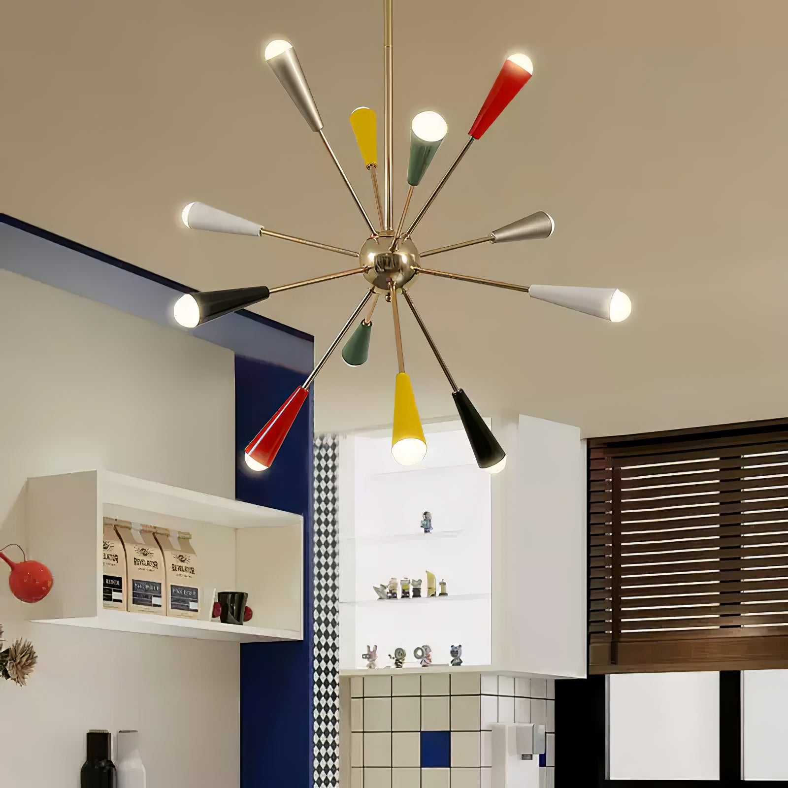 Firework Pop Chandelier - Lamp Outdoor