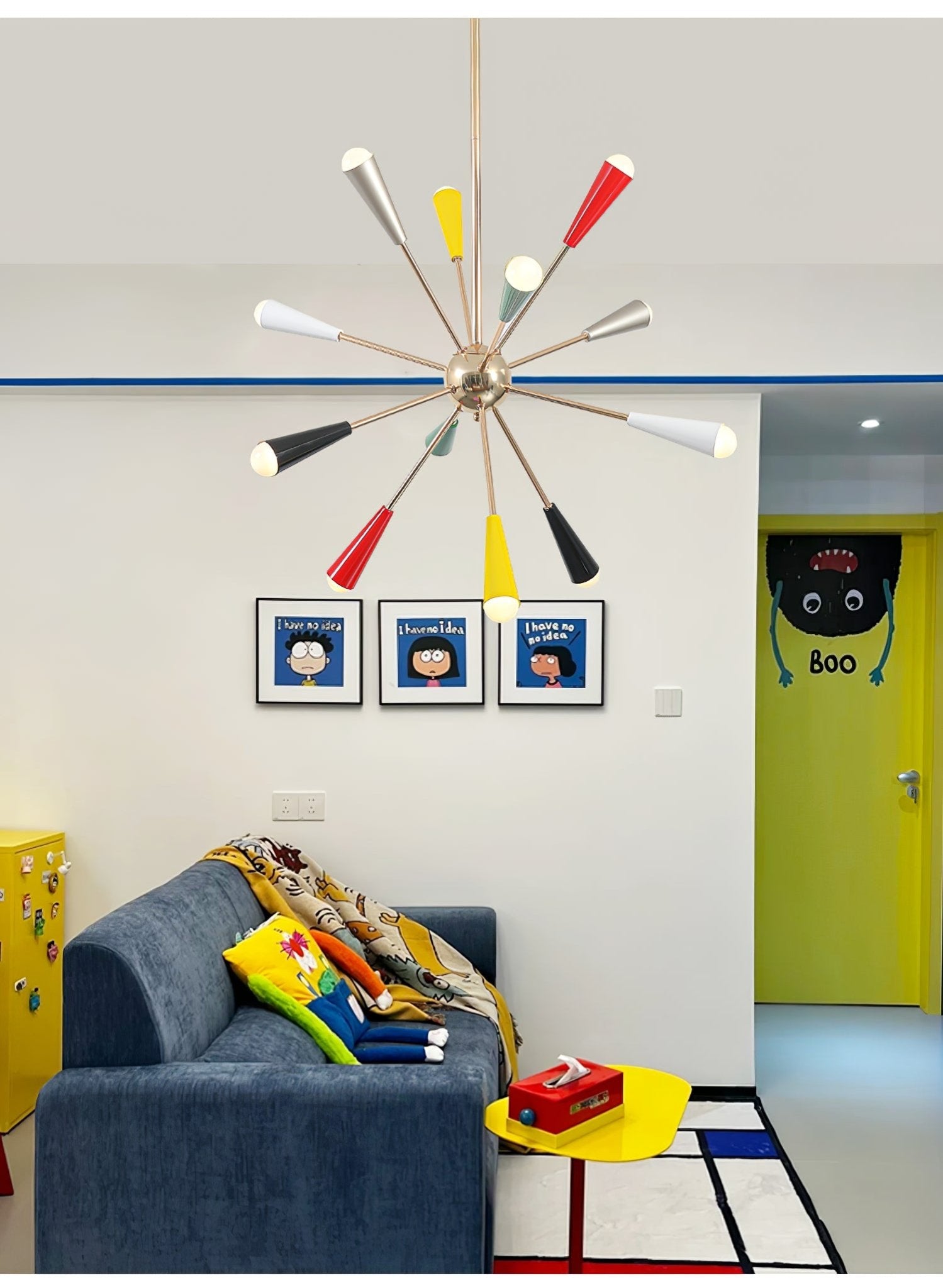 Firework Pop Chandelier - Lamp Outdoor