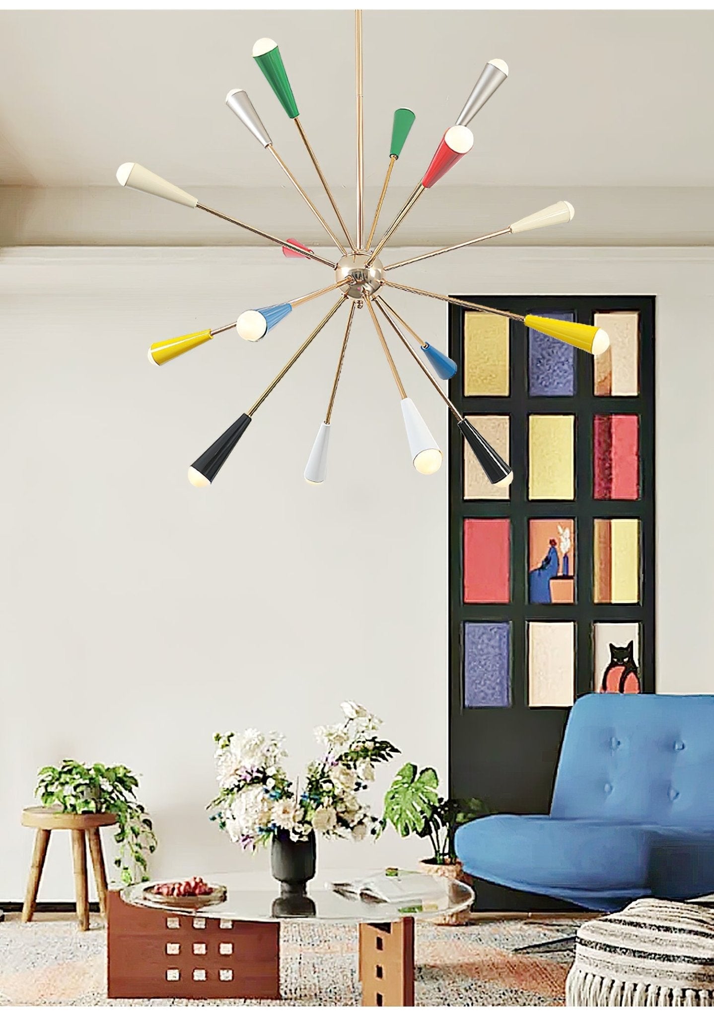 Firework Pop Chandelier - Lamp Outdoor