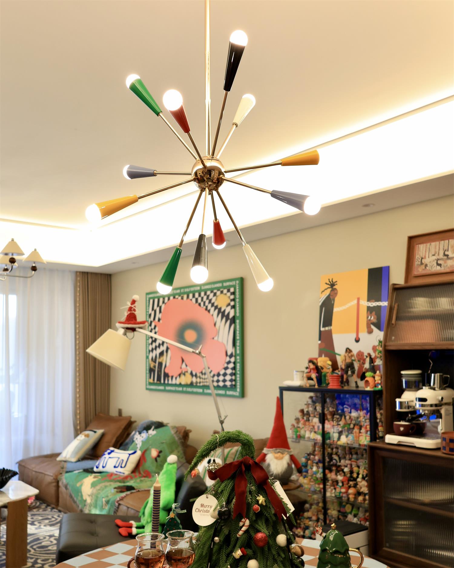 Firework Pop Chandelier - Lamp Outdoor