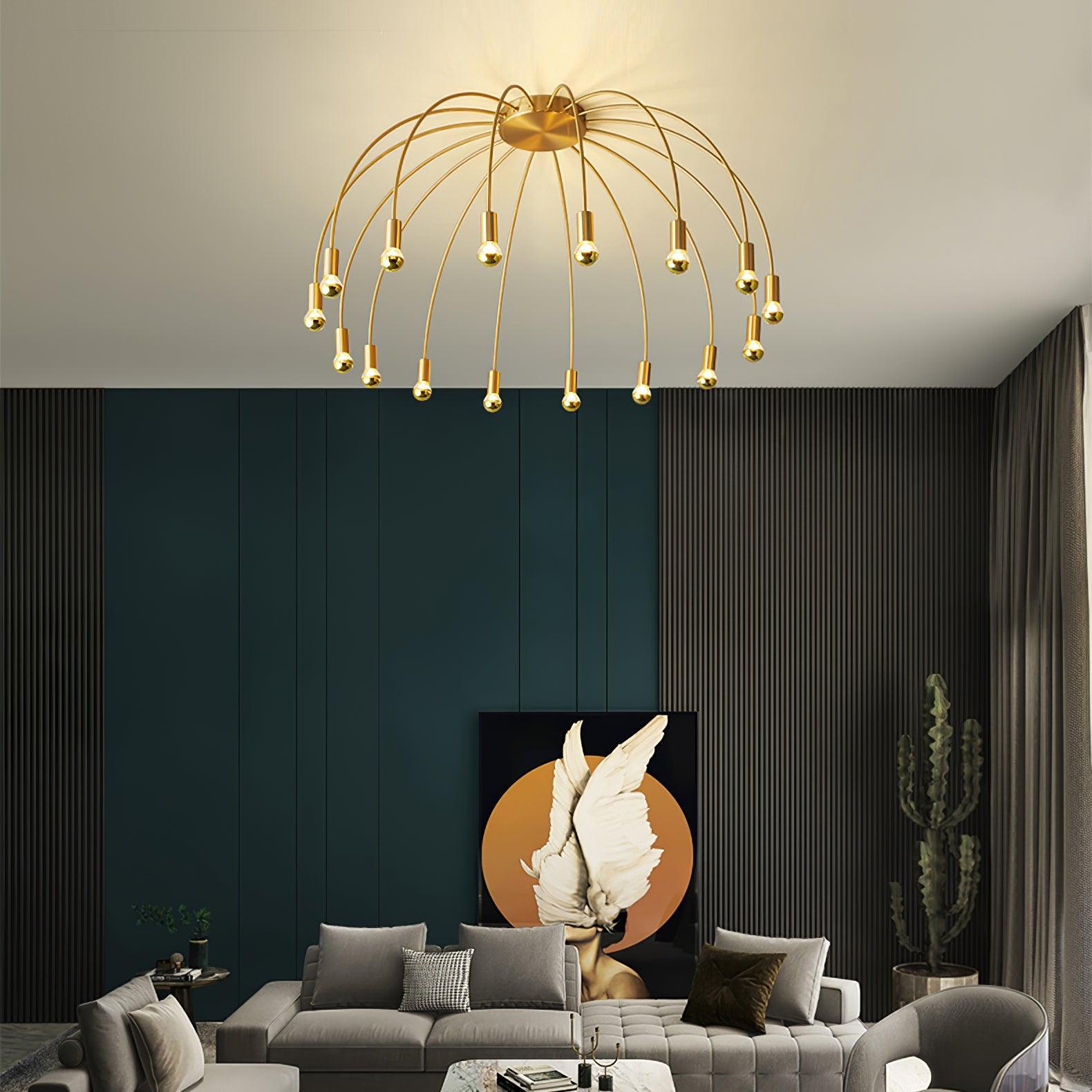 Sage Luxury Glass Ceiling Lamp - Lamp Outdoor
