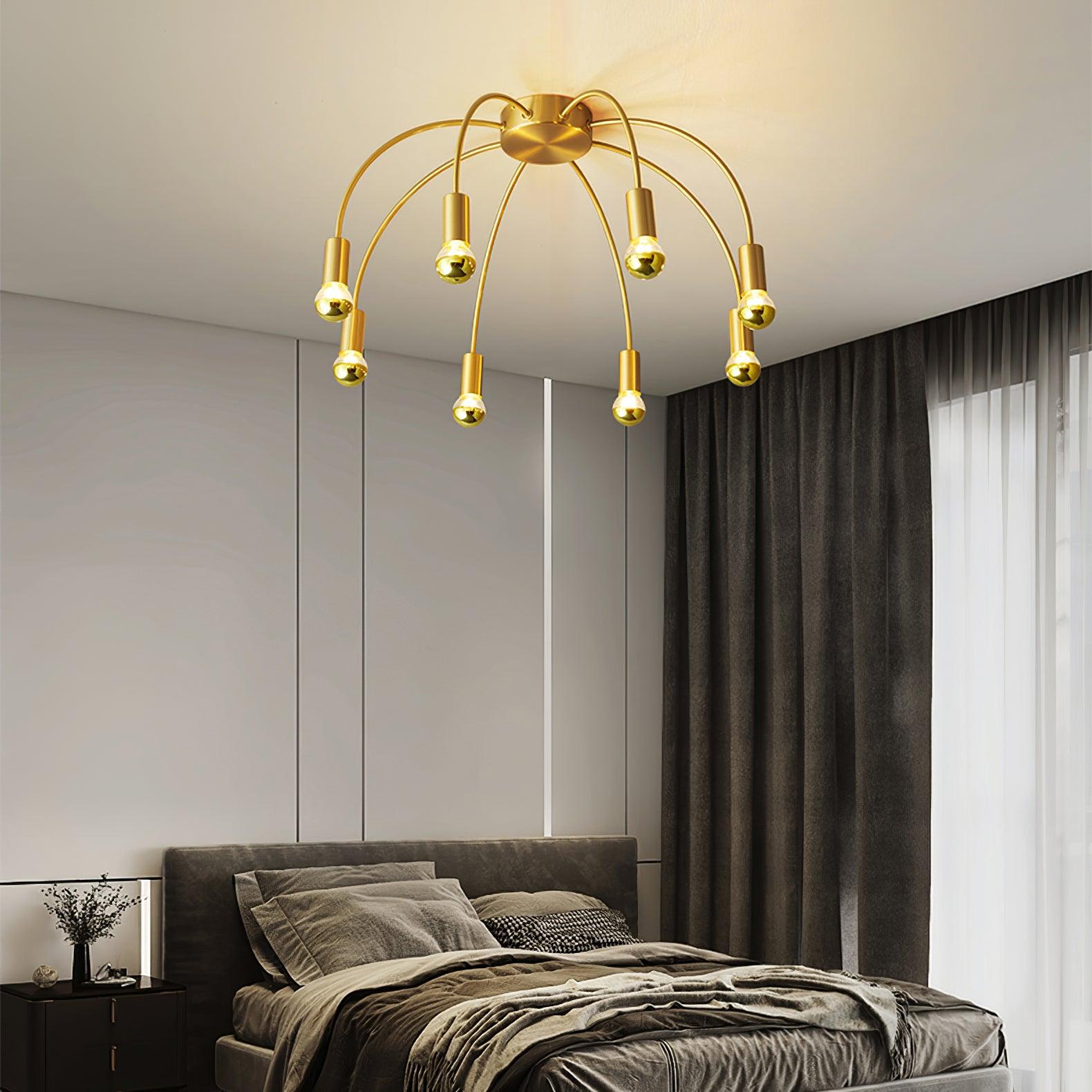 Sage Luxury Glass Ceiling Lamp - Lamp Outdoor