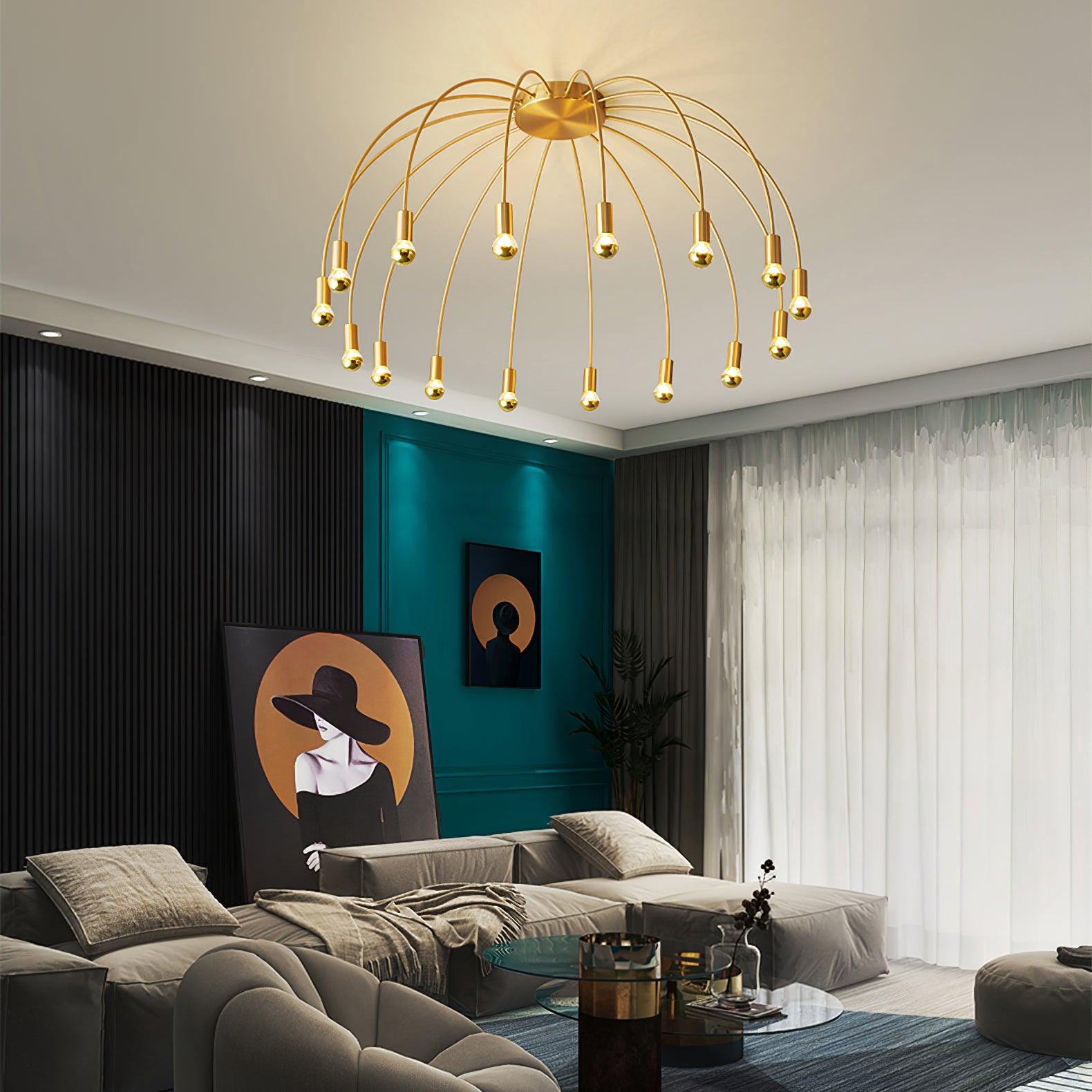 Sage Luxury Glass Ceiling Lamp - Lamp Outdoor