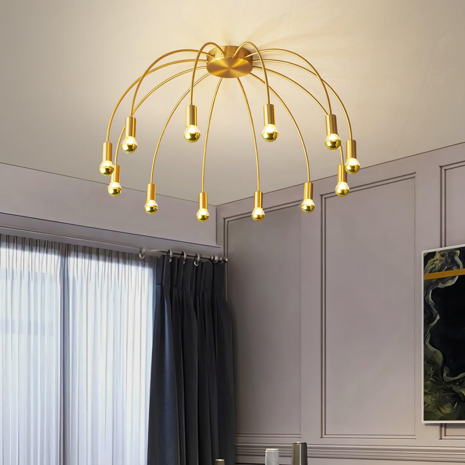 Sage Luxury Glass Ceiling Lamp - Lamp Outdoor