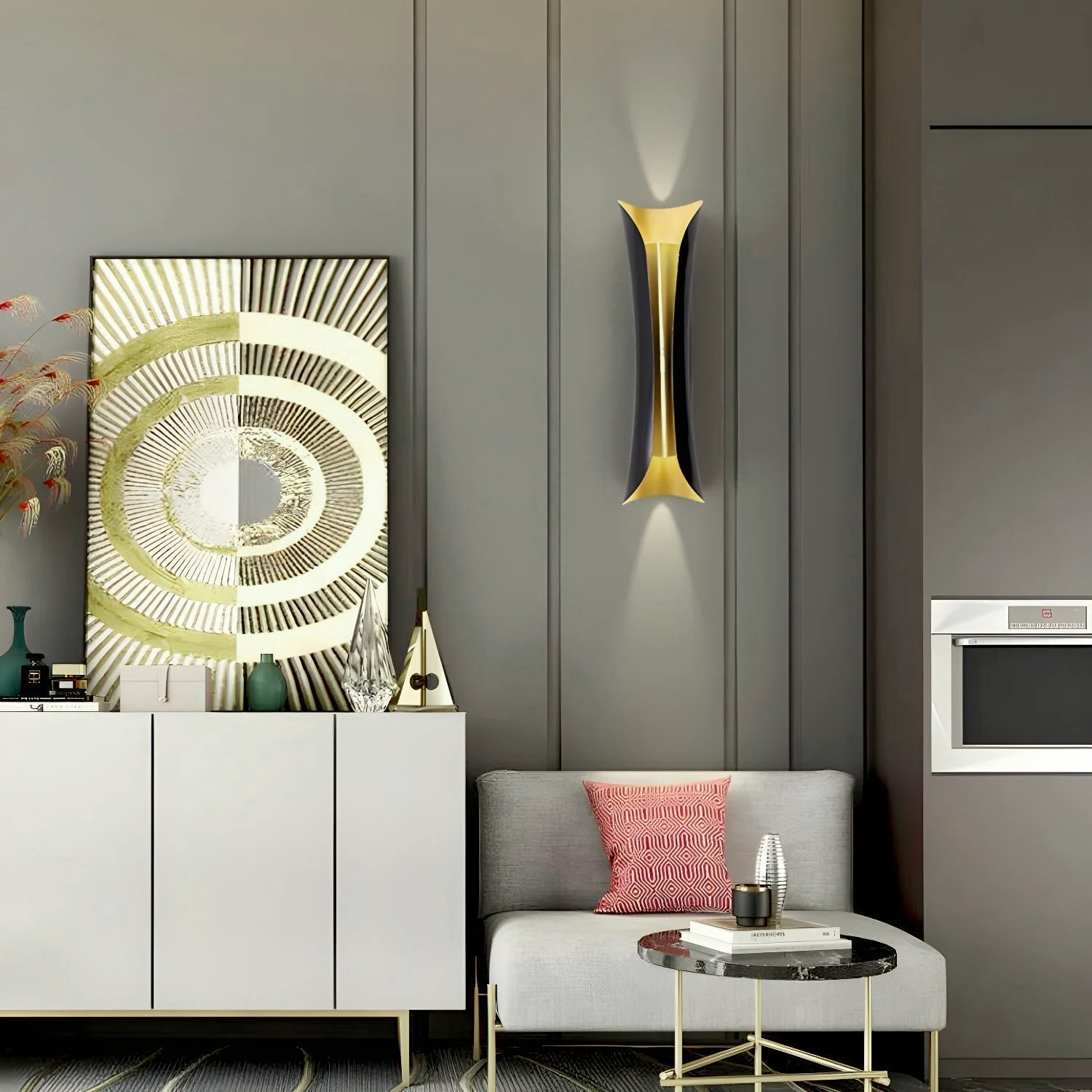 Flame Art Wall Sconce - Lamp Outdoor