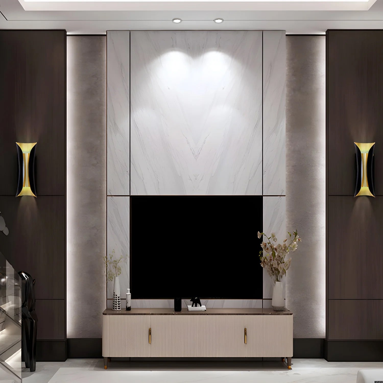 Flame Art Wall Sconce - Lamp Outdoor
